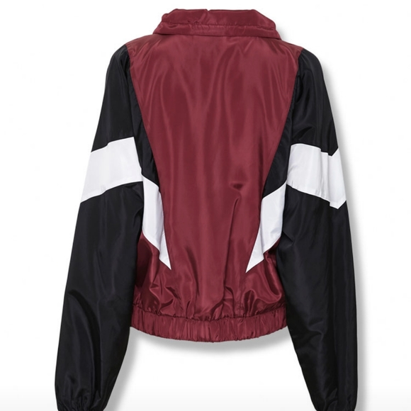 New Colorblock Drawstring Windbreaker Forever 21 - Picture 5 of 6